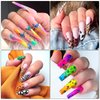 SAVILAND 36 Colors Gel Paint Nail Art Kit - French Ombre Nail Kit Solid Nail Art Gel Polish with 15pcs Painting Drawing Nail Brushes for DIY Nail Art Design & Manicure Nail Salon