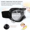 MAXJULI Kids Ski Goggles - Helmet Compatible Snow Goggles for Baby &Toddler with 100% UV Protection Age 0-4 (Black/Grey)