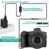USB Adapter Kit DC 8.4V ACK-E6 + Fully Decoded DR-E6 Coupler LP-E6 Dummy Battery + QC3.0 USB Adapter for Canon EOS 5D Mark III II IV 5DSR 7D 60D 70D 80D 6D Mark II Power Display
