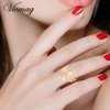 Vicmag Copper Magnetic Ring for Women Ring Ladies Fingers Thumb 99.9% Solid Pure Copper Gift 2PCS Adjustable (Rose Gold Heart)