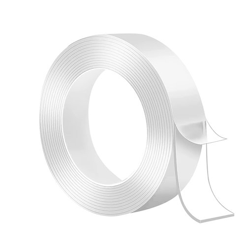 Gokano Double Sided Tape Heavy Duty, 1.18 Inch x 9.85 FT, Extra Large Nano Double Sided Adhesive Tape for Walls/Carpet Tape/Walls Decor- Removable Reusable, Washable