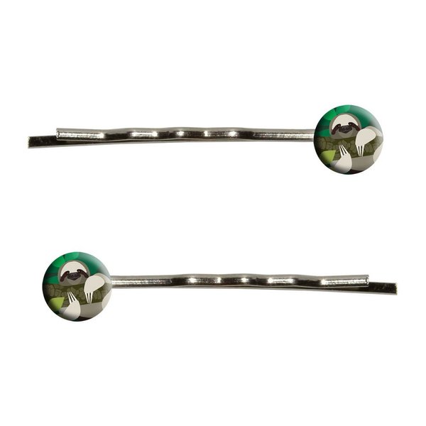 Geometric Sloth Bobby Pins Barrettes Hair Styling Clips