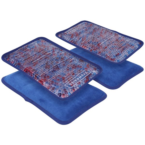 TruHealth Hot and Cold Pack (2 Pack)– FSA HSA Approved Reusable Gel Ice Pack for Injury, Pain Relief, Rehabilitation- Hot & Cold Compress