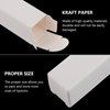 150 Pcs Handmade Paper Box Little Bags for Lip Gloss Lipstick Wrapping Case Lipgloss Bottle Packaging Glossy Lip Balm Lip Balm Packaging White Kraft Paper Small Rectangle