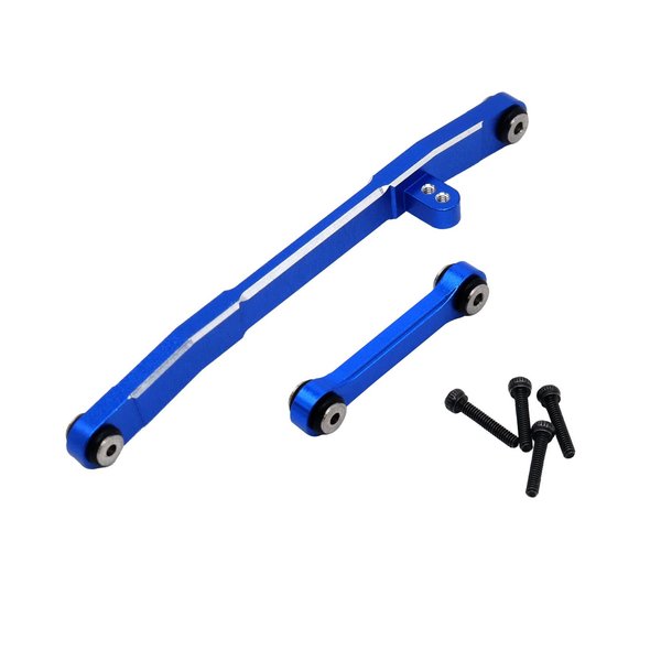 GTHELE Aluminum Steering Rod Tie Links for AXIAL SCX24 Deadbolt C10 Jeep JLU Gladiator Bronco Upgrades 1/24 RC Crawler Car