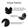 Hair Bows for Women Girls Big Bow Hair Clips Black Hair Bow Metal Clip Hair Accessories Bows for Girls Women 1PCS