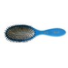 Isinis Hair Brush # 440 No Ball Tip (Medium, Electric Blue) 8 Rows