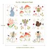 Cheerland 108 pcs Woodland Fairy Temporary Tattoo Stickers for Girls Enchanted Forest Birthday Party Favor Party Decorations Kids Garden Faries Fake Tattoos Paper for Girls Party Supplies