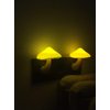 AUSAYE 2Pack Mushroom Night Light Plug in Lamp,Led Lights for Adults Kids Baby Children NightLight Wall Decor Lamp Bedroom Bathroom,Toilet,Stairs,Kitchen,Hallway