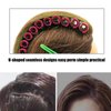 20pcs Hair Rollers, Hair Roller Set, Hair Perm Rods, Perming Rod Hair Roller Curler Kit Perming Rods Curlers Hairdressing Styling Tool for Salon Barber Home()