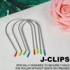 Hot Curler Clips Replacement Hot Roller Clips Rollers Securing Pins Fits 1.5 inch, 1.75 inch Hot Rollers Curlers