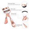 Uranian Beauty Eyelash Curler Comb Eyelash Curlers with 2 Silicone Refill Pads Premium Lash Curler Makeup Tool for Women and Girls