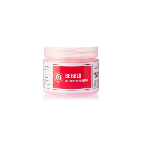GINGER MILK - Intensive Repair Hair Mask for Dry/Damaged Hair due to Coloring, Chemical Processes, hot styling tools and dryers | 16oz | Be Bold