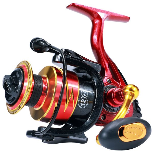 Sougayilang Fishing Reel, Ultralight Smooth Power 12+1 BB Spinning Reel with 5.5:1 High Speed Gear Ratio for Freshwater and Saltwater-LB5000