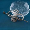 Andelaisi Boho Viking Celtic Knot Hair Stick Hairpin Vintage Infinity Hair Slide Hair Clip Gold Hair Sticks Metal Long Bun Holder Clip Alloy Hair Accessories for Women and Girls Headdress