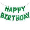 16 Inch Green Aluminum Foil Birthday Balloons for Birthday Party Supplies