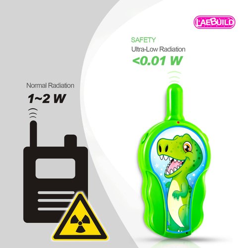 Boys Walkie Talkies for Kids, Toddlers Kids Toys for 3-12 Years Old, Dinosaur Walkie Talkies Long Distance Hiking Camping Outside, Two Way Radio Gifts 4 6 7 8 Easter Basket Stuffers Xmas Gifts