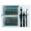 Wffenhefragrance DIY Volume eyelash extensions Kit - Lashes cluster 30D+40D D Curl Individual Lashes | Thick Eyelash extensions Kit 320pcs | Thin Band Cluster Lashes with Bond, Seal, and Tweezers