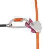14ft Flip Line 1/2in Diameter,Steel Wire Core Flipline Kit,Tree Climbing Lanyard,Cable Lanyard Kit with Steel Swivel Snap Hook Triple Lock