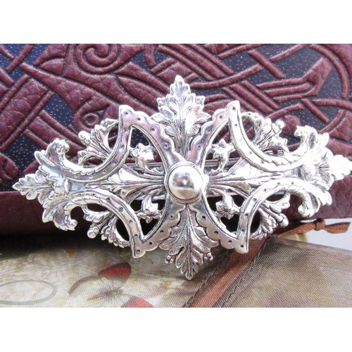 Celtic Hair Barrette Celtic Knot Hair Clips Artisan Crafted Hair Clips Angelina Verbuni