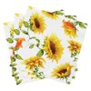 Sunflower Paper Napkins SUMMER MADNESS 40pcs 6.5x6.5 Paper LUNCH Napkins, Sunflower Napkins, Fall Napkins, Thanksgiving Paper Napkins, Decorative Napkins for Decoupage, Thanksgiving Lunch Napkins