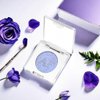 Duochrome Face Highlighter Makeup, Chameleon Holographic Highlighter Mineral Powder for Face Body, Waterproof Blue Purple Glowing Iluminadores de maquillaje with Shine Silky Smooth Highlighting, 05