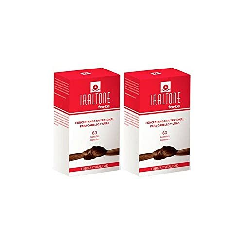 2 X Iraltone Forte120 Capsules~Regenerates~Prevents Hair Loss~Providing Strength Good for hair Treatment