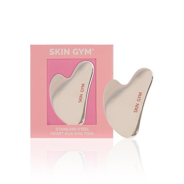 SKIN GYM Sculpty Heart Gua Sha Face Sculpting Tool & Face Massage Tool, Anti-Aging Guasha Tool for Face Under Eye Bags, Puffy Eyes and Fine Lines | Face Lifting, Face Sculptor & Jawline Sculptor