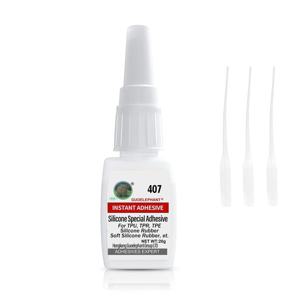 Silicone Glue,Glue for Silicone,for bonding Between Silicone and Silicone, Silicone and Other Material.Instant Super Glue for Silicone, Silicone Rubber, TPU, TPR, TPE, Liquid Silicone