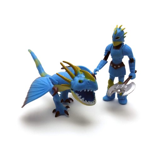 Toysvill Dragons & Vikings Action Figures | Light Fury, Night Fury, Deathgripper, Monstrous Nightmare, Deadly Nadder, Hiccup, Astrid Hofferson, Snotlout Jorgenson | Set of 8 Pcs