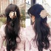 3 Pcs Rose Hair Clip Brown Rose Hair Accessories Rose Hair Clips for Women Flower Hair Clips Wedding Hair Accessories Flower Hair Clips for Women