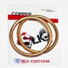 SLK-Customs 60569 Exhaust Flange Gasket 31396 Compatible with 18291-MR5-801 Honda Fury VT 1300, VTX 1300, VTX1800