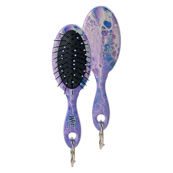 Wet Brush-Pro Keychain Hair Brush, Limited Edition Fantastic Voyage, 1 Count (Pack of 2), Liquid Clouds