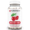 PUREFINITY Tart Cherry Capsules – Uric Acid Flush & Cleanse with Powerful Raw Tart Cherry Extract 3000 mg, Supports Joint & Muscle Comfort, Non-GMO, Gluten Free, Vegan – 180 Capsules (6 Month Supply)
