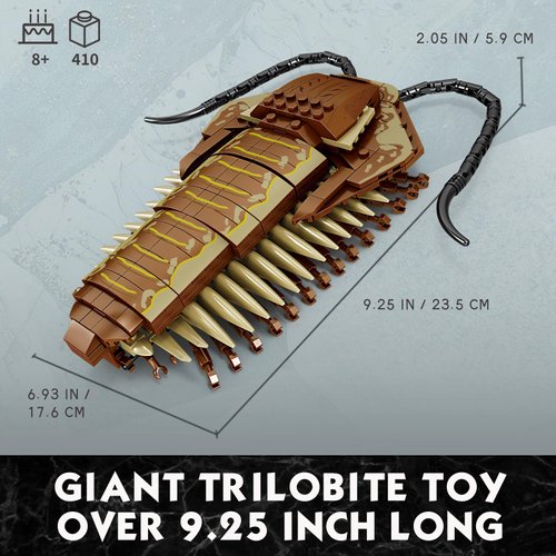 KAZI Bug Toys Building Set,Forest Trilobite Toy Building Kit for Kids,STEM Insect Toys for Girls Boys Age 8-14,Play and Display Animal Model,Gift Idea