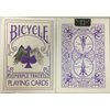 Bicycle Purple Trace Playing Cards Angel Devil Design