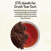 Tea India CTC Assam Loose Leaf Black Tea Strong, Full-Bodied Flavorful Blend Of Premium Black Tea Made with Natural Ingredients Traditional Indian Tea Caffeinated Iced Tea Breakfast Tea 1 LB/ 16 Oz