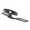 Motorcycle License Plate Bracket, Motorcycle License Plate Mount, Adjustable Motorcycle Flip Plate, Universal Rear Light Bracket Mount, License Plate Holder for Motorcycle ATV
