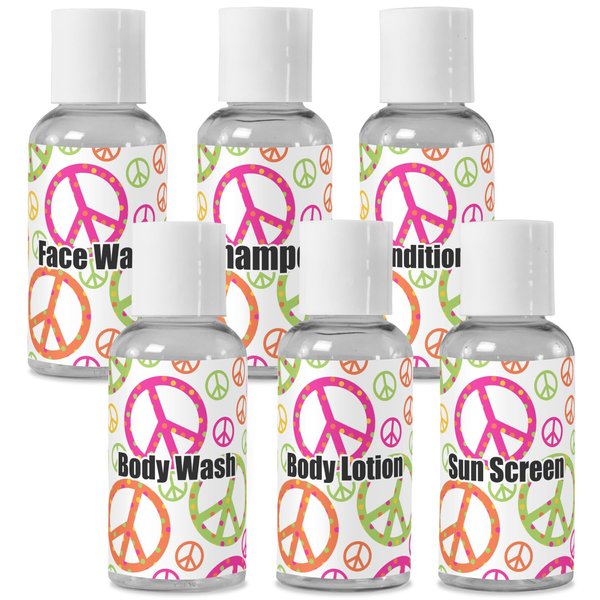 YouCustomizeIt Personalized Peace Sign Travel Bottles