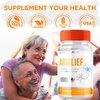 Arialief Capsules for Nerve Health, Official Arialief Supplement Pills for Lasting Support, Aria LIEF PrimePalm for Sciatica, Aria Leaf Advanced Nerve Supplement All Natural Ingredients (60 Capsules)