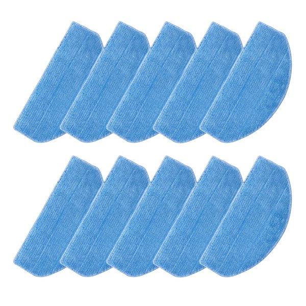Tikom Robot Vacuum Mop Wipes Replacement Parts G8000 and G8000 PRO Robot Vacuum, 10 pcs