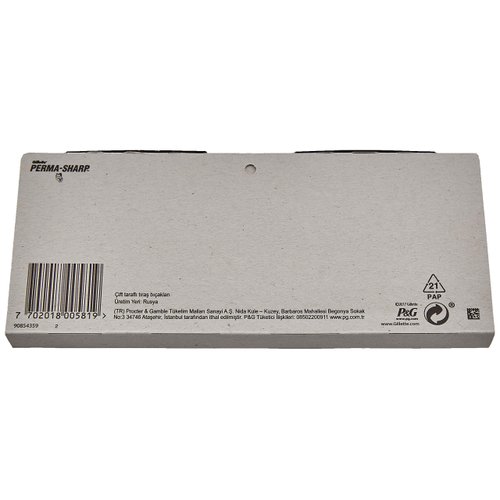 Perma-Sharp Double Edge Safety Razor Blades, 100 Count, 20 Count (Pack of 5)