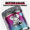 SNEAK Energy Drink Powder | Blue Raspberry | No Sugar. No Nasties. Just Natural Caffeine, Focus-Boosting Nootropics | 40 Servings