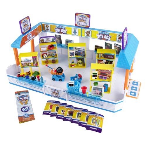 World's Smallest Micro Toy Box Store Playset, Multi
