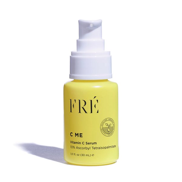 Vitamin C Serum for Face,C ME by FRE Skincare,Anti Aging Brightening Serum for All Skin Types - 10% Vitamin C Serum Vegan with Argan Oil - Helps Even Skin Tone, Brightens Face & Reduces Wrinkles