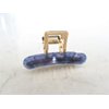 Small abalone sea shell effect metal hair claw clamp clip for fine thin hair