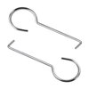 Bernkot Drain Key Stainless Steel Lifting Hook for Drain Grate Daily Clean, 2 Pack