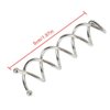10 Pcs Silver Spiral Hair Pins Twist Screw Hair Pins DIY Hair Style Hair Clip Hair Accessories for Women and Girls