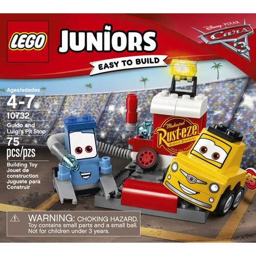 LEGO Juniors Guido and Luigi's Pit Stop 10732 Building Kit
