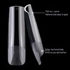 AddFavor XXL Gel X Nail Tips Square 240pcs Extra Long Clear Tapered Square Fake Nails Full Cover False Nail Tips for Acrylic Nail Extension